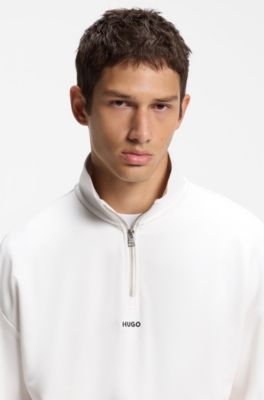 Cotton sweatshirt, Natural