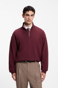 Cotton sweatshirt, Dark Red