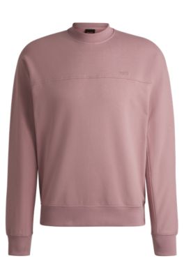 Pink hugo boss sweatshirt sale