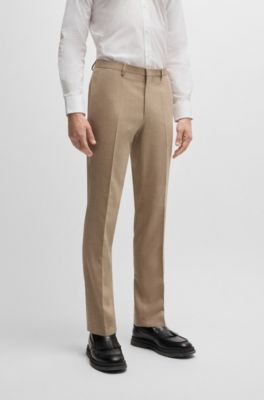 Extra-slim-fit suit in performance-stretch fabric, Light Beige