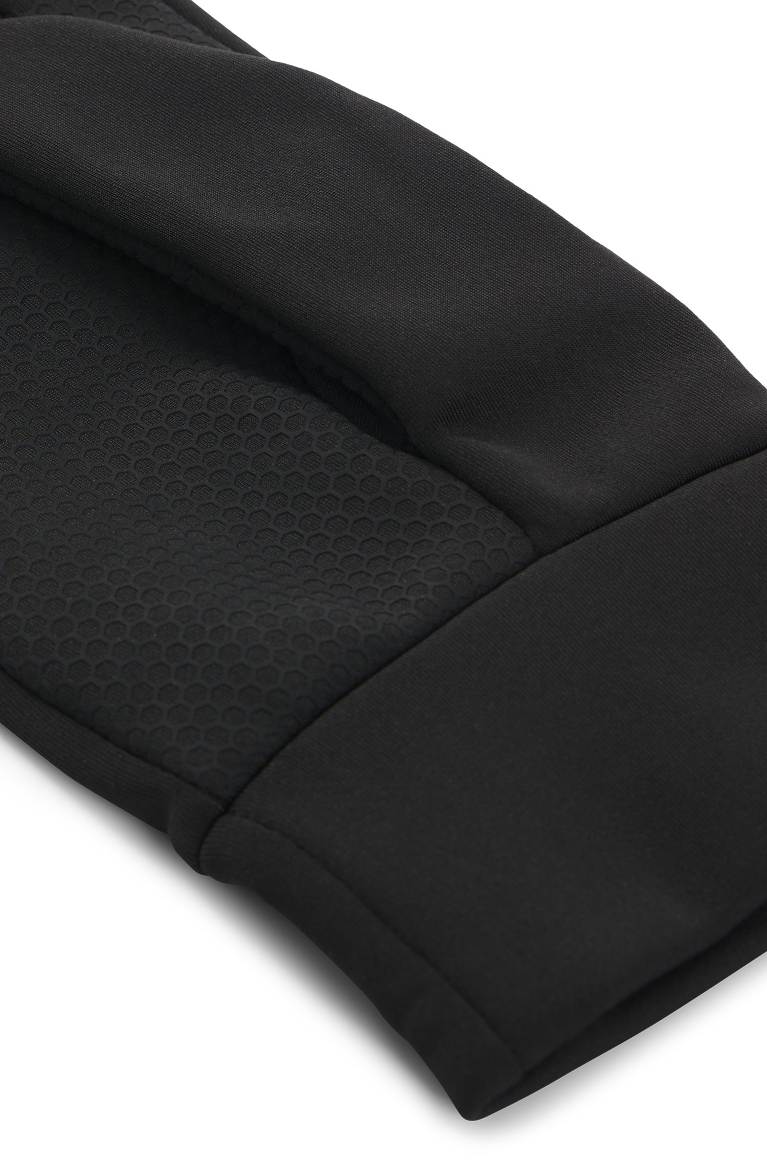 Boss Touchscreen-friendly running gloves with printed logos handskar & vantar herr – bild 2