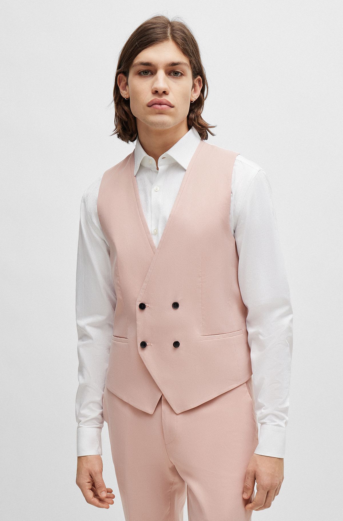 HUGO BOSS Three-piece Suits – Elaborate designs