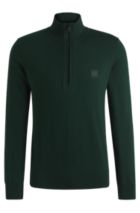 Half zip pullovers