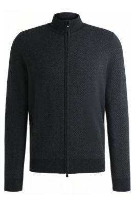 Hugo boss cardigan mens best sale