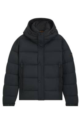 Regular-fit puffer jacket in water-repellent fabric 1
