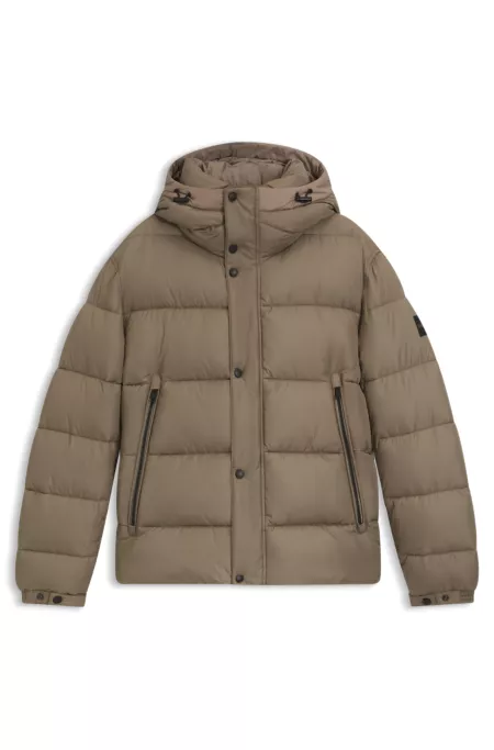 Doudoune Regular en tissu déperlant