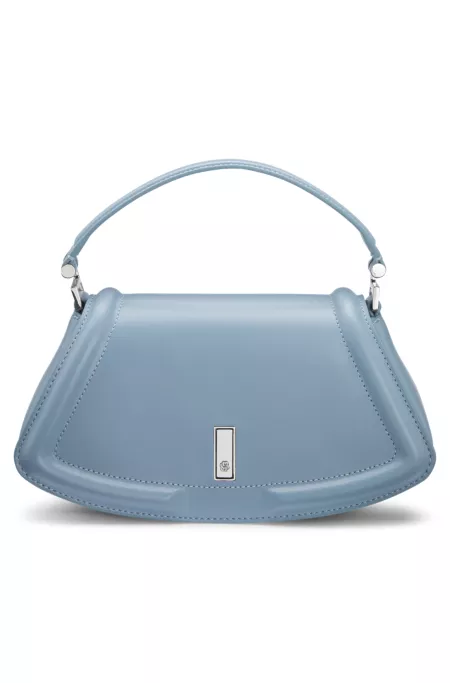 Ariell leather shoulder bag with Double B monogram hardware