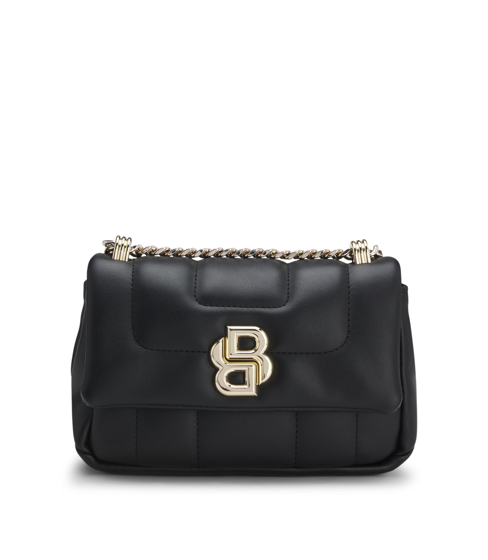 美品◆HUGO BOSS◆2WAY キルティング チェーン ショルダーバッグ 黒 美品◇HUGO BOSS◇2WAY キルティング チェーン ショルダーバッグ 黒