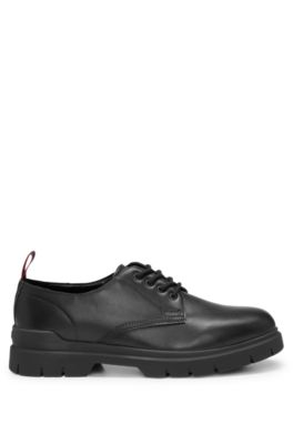 Derby HUGO Pour Homme - Chaussure Habillée En Cuir - Confortable Et Ajustement Optimal - Style Durable Et Authentique
