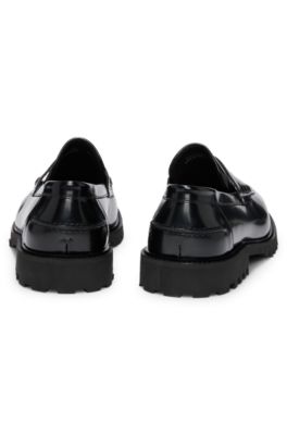 Mocassins HUGO Draven - Cuir - Semelle Extérieure Crantée - Pour Homme