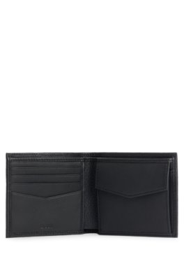 Boss Leather bifold wallet plånböcker herr – bild 4