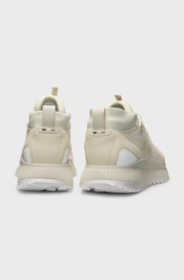 BOSS X GORE-TEX&reg; TTNM EVO trainers with waterproof finish, Natural