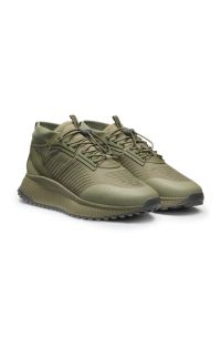 BOSS X GORE-TEX® TTNM EVO trainers with waterproof finish, Green