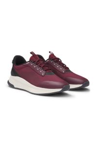 TTNM EVO trainers with ribbed sole, Dark Red