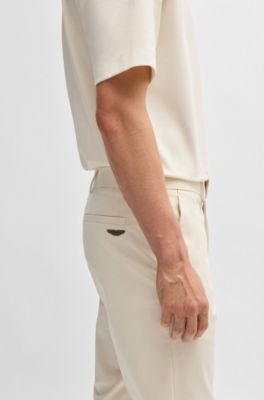 BOSS BOSS x ASTON MARTIN regularfit chinos in stretch cotton