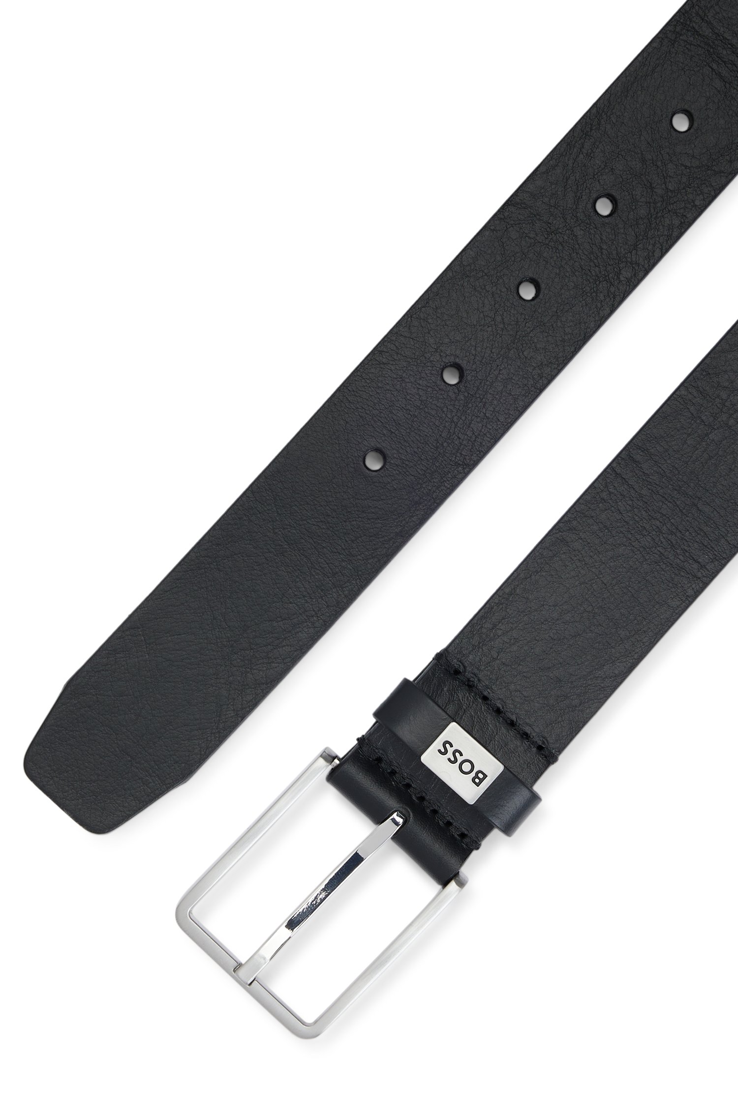 Boss Italian-leather belt skärp & hängslen herr – bild 2