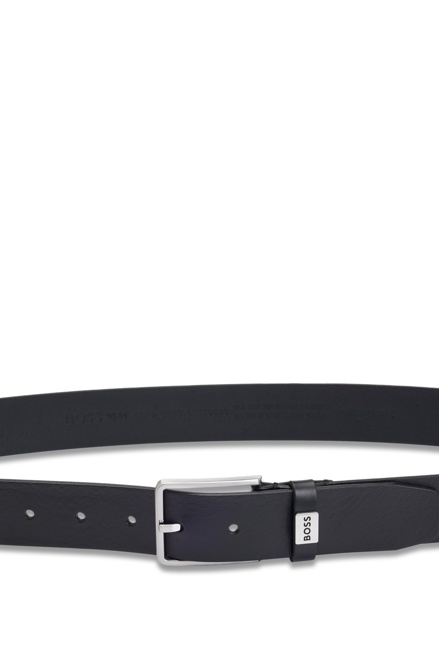 Boss Italian-leather belt skärp & hängslen herr – bild 3