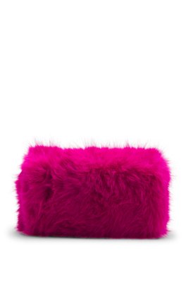 Pochette NAOMI x BOSS en fourrure synthétique