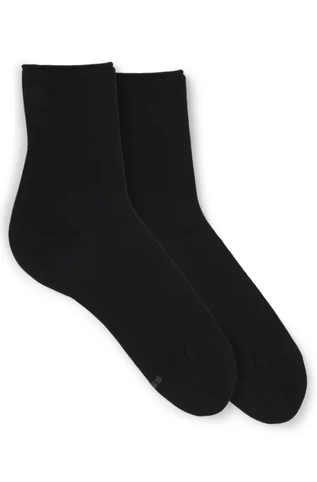 Two-pack of socks in a bamboo-viscose blend