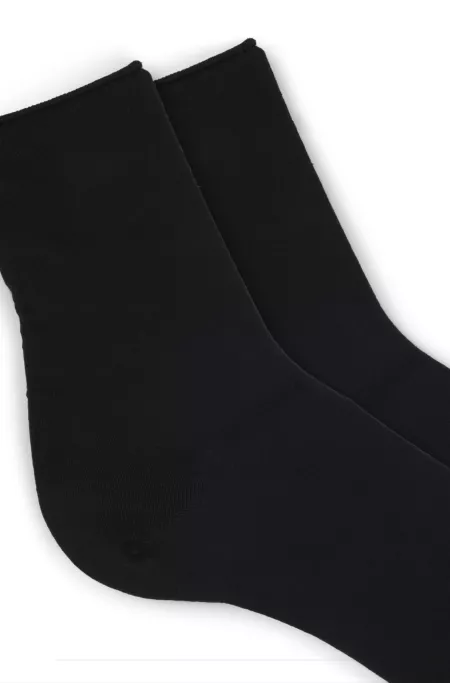 Two-pack of socks in a bamboo-viscose blend