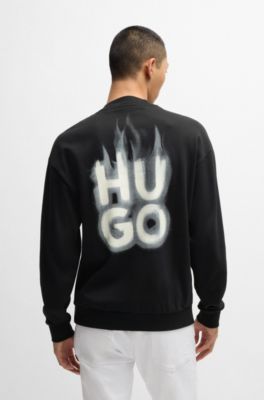 HUGO BOSS スタックロゴ スウェットシャツ HUGO BOSS スタックロゴ スウェットシャツ