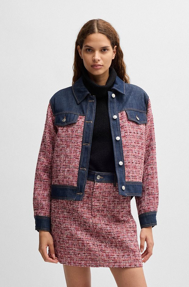 HUGO BOSS Women デニムジャケット - クラシック HUGO BOSS Women デニムジャケット - クラシック