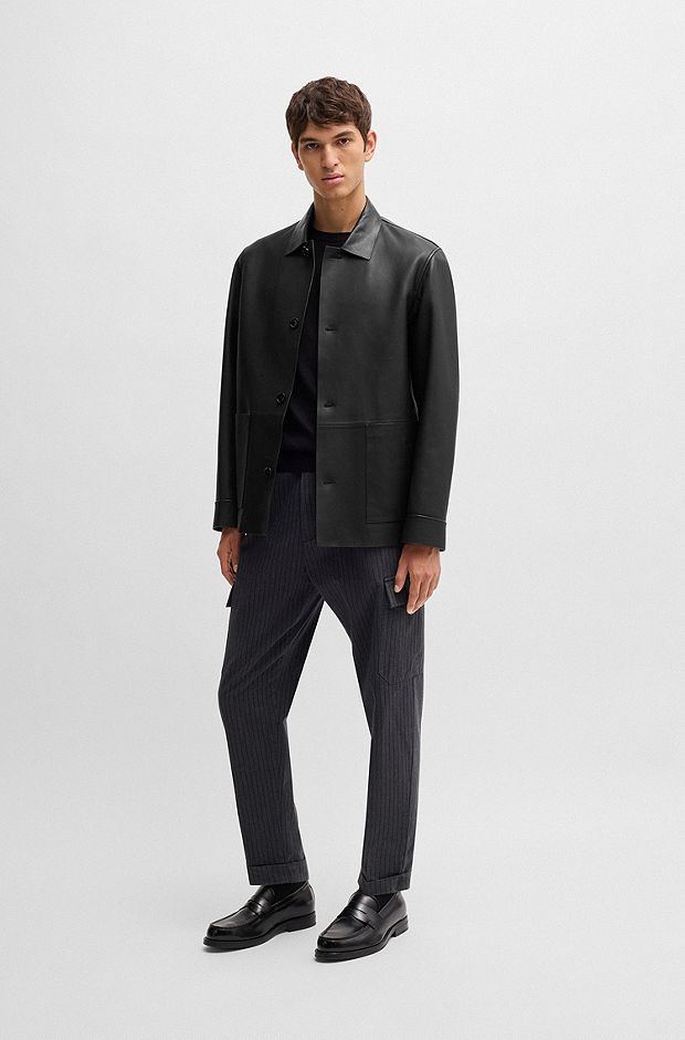 メンズレザージャケット | HUGO BOSS メンズレザージャケット | HUGO BOSS