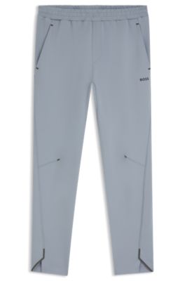 Pantalon &agrave; s&eacute;chage rapide avec logo r&eacute;fl&eacute;chissant, Gris