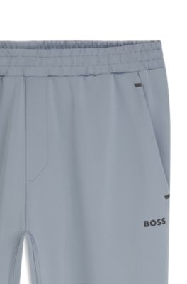 Pantalon &agrave; s&eacute;chage rapide avec logo r&eacute;fl&eacute;chissant, Gris
