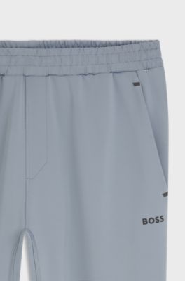 Active Quick-dry trousers with reflective branding, Grey