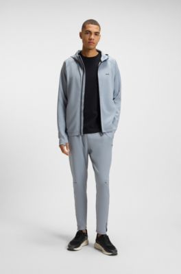 Active Quick-dry trousers with reflective branding, Grey