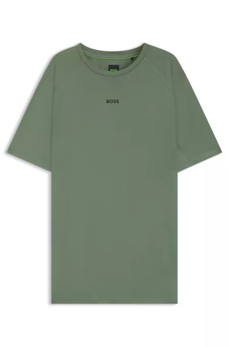Active slim-fit T-shirt with decorative reflective details