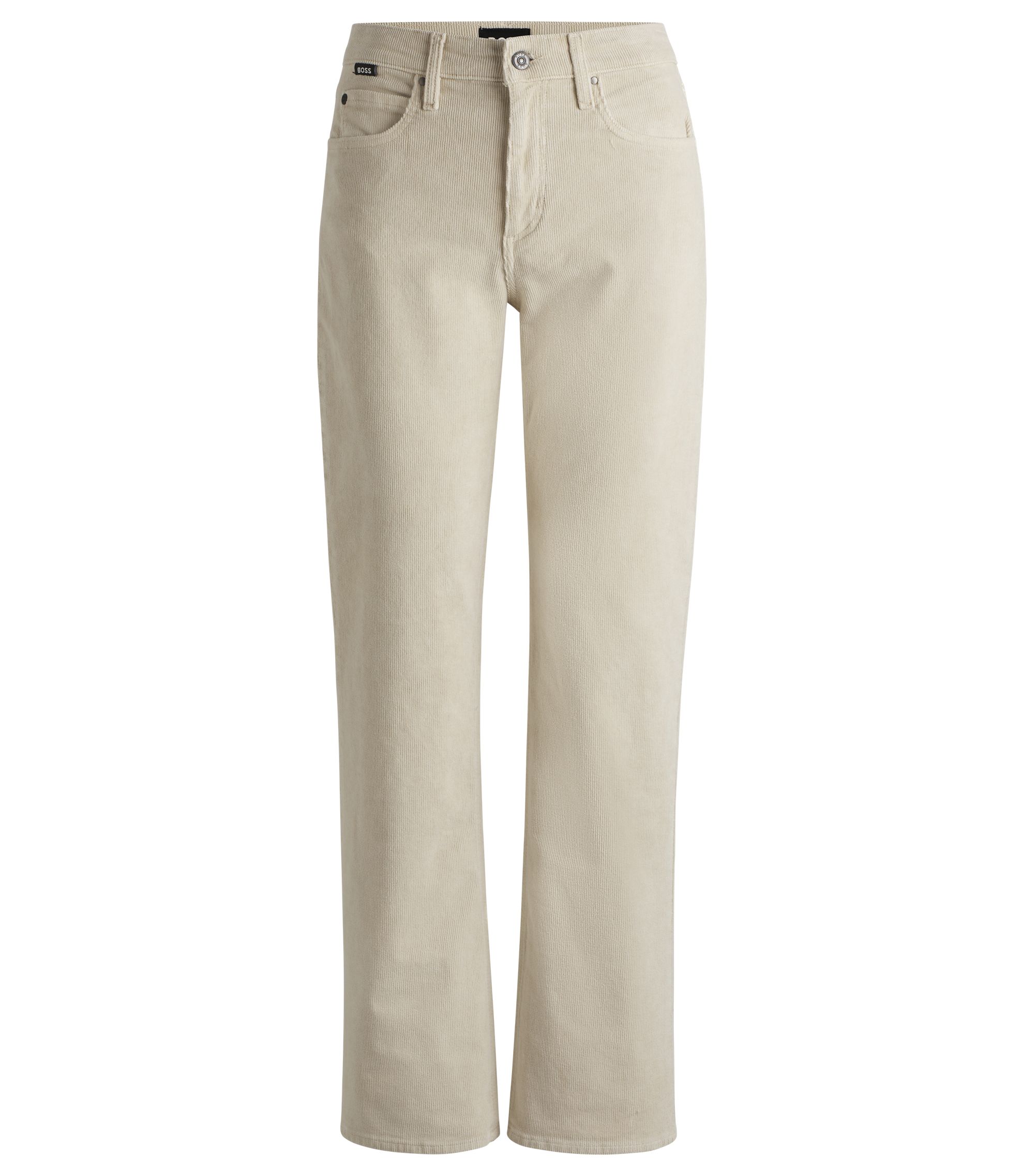 gourmet jeans 別注 baggy corduroy BOSS Straight-fit jeans in