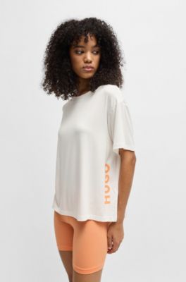 Jersey T-shirt and shorts pyjama set, Orange