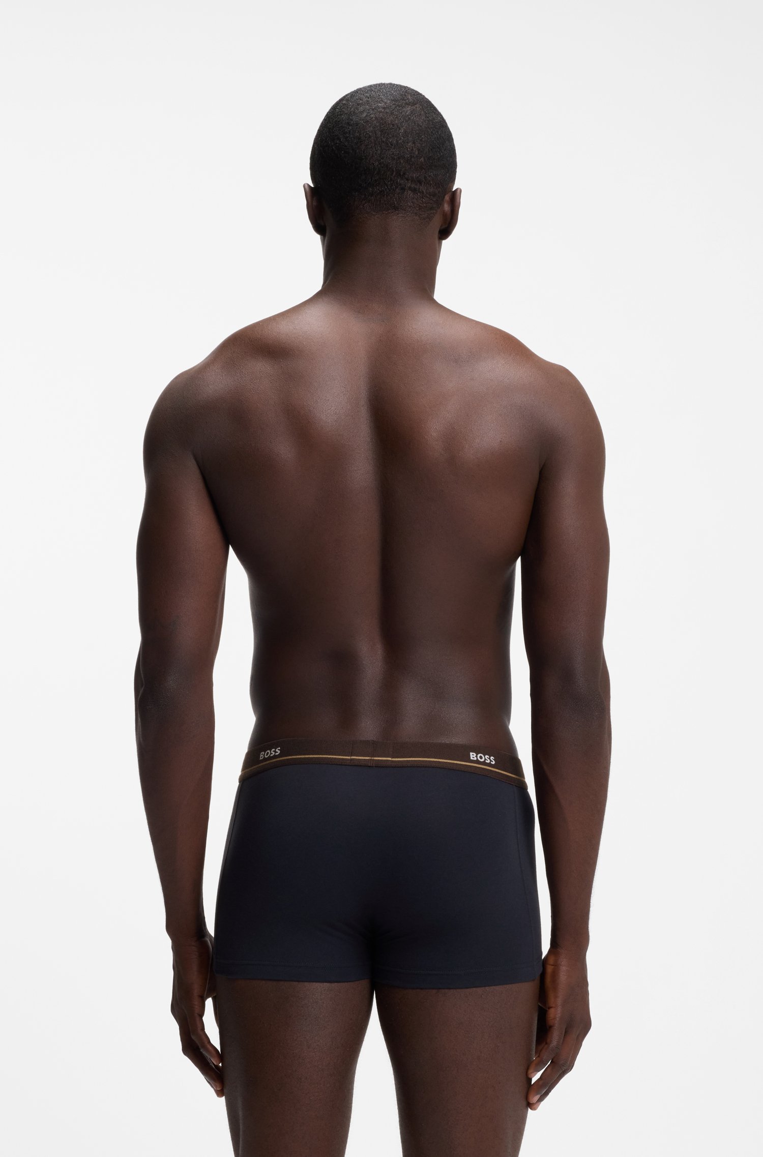 Boss Five-pack stretch-cotton trunks kalsonger herr – bild 2