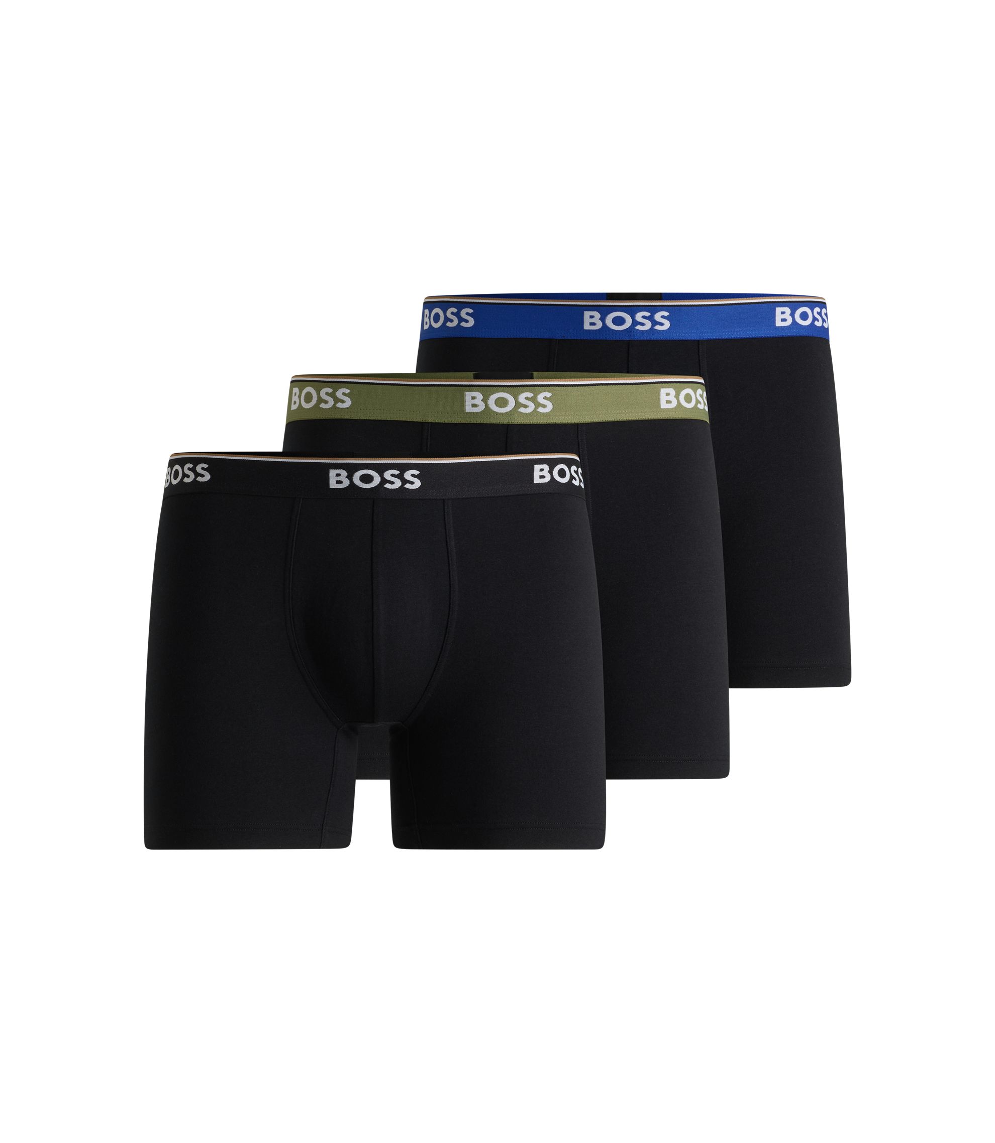 Hugo Boss BOSS power 3-pack herenslips combi zwart 003