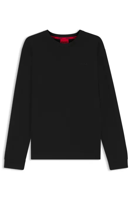 Haut de pyjama en jacquard gaufré