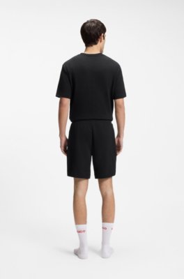 Hugo Waffle-jacquard pyjama shorts herr – bild 2