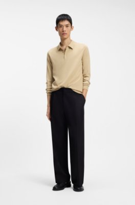 Hugo Slim-fit knit polo pikéer herr – bild 2