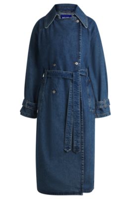 HUGO 黒 トレンチコート HUGO 黒 トレンチコート