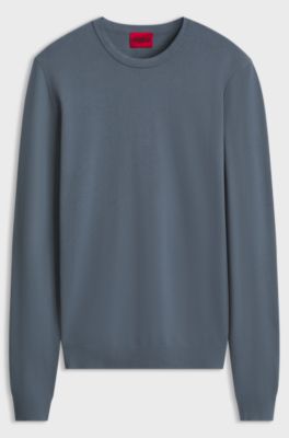 Crew-neck sweater, Grey
