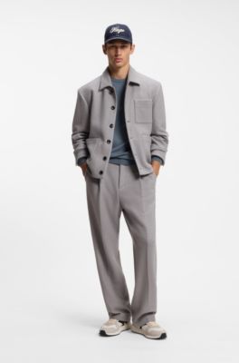 Crew-neck sweater, Grey