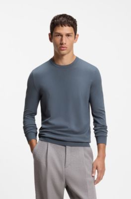 Crew-neck sweater, Grey