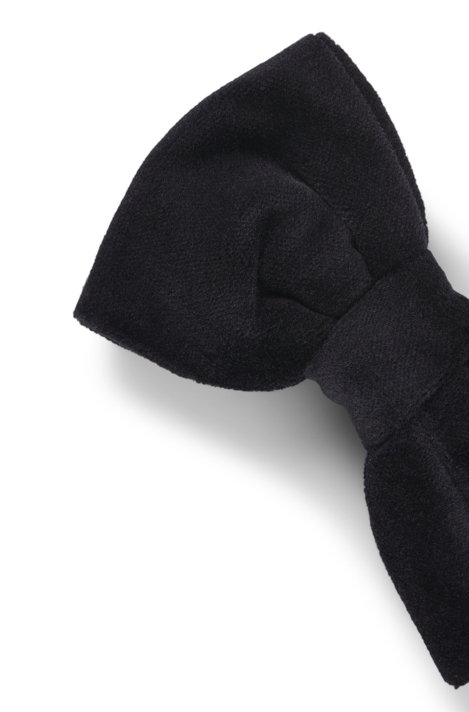 Hugo Bow tie in cotton velvet jacquard flugor herr – bild 2