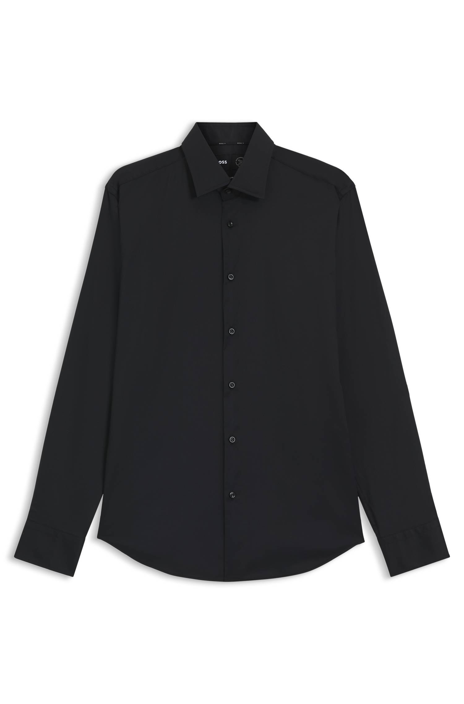 Boss Regular-fit shirt in performance-stretch twill skjortor & blusar herr – bild 4