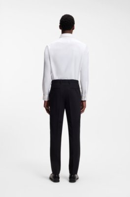 Boss Regular-fit shirt in performance-stretch twill casual skjortor herr – bild 3