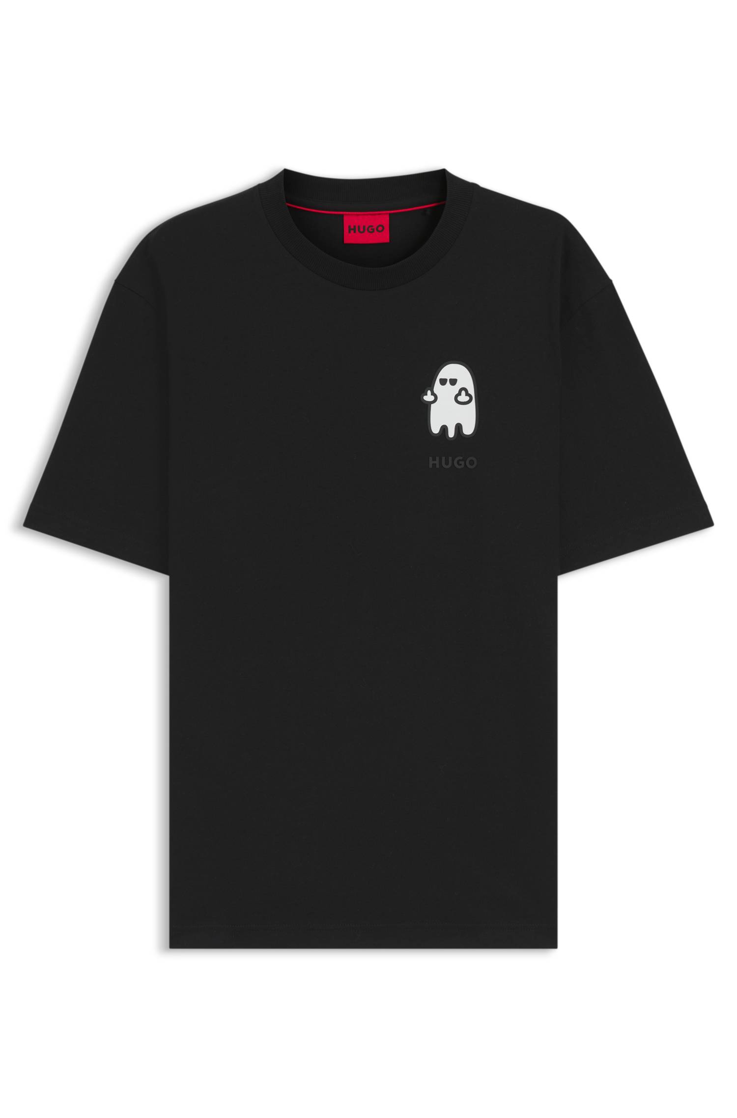 Hugo Cotton T-shirt herr – bild 4