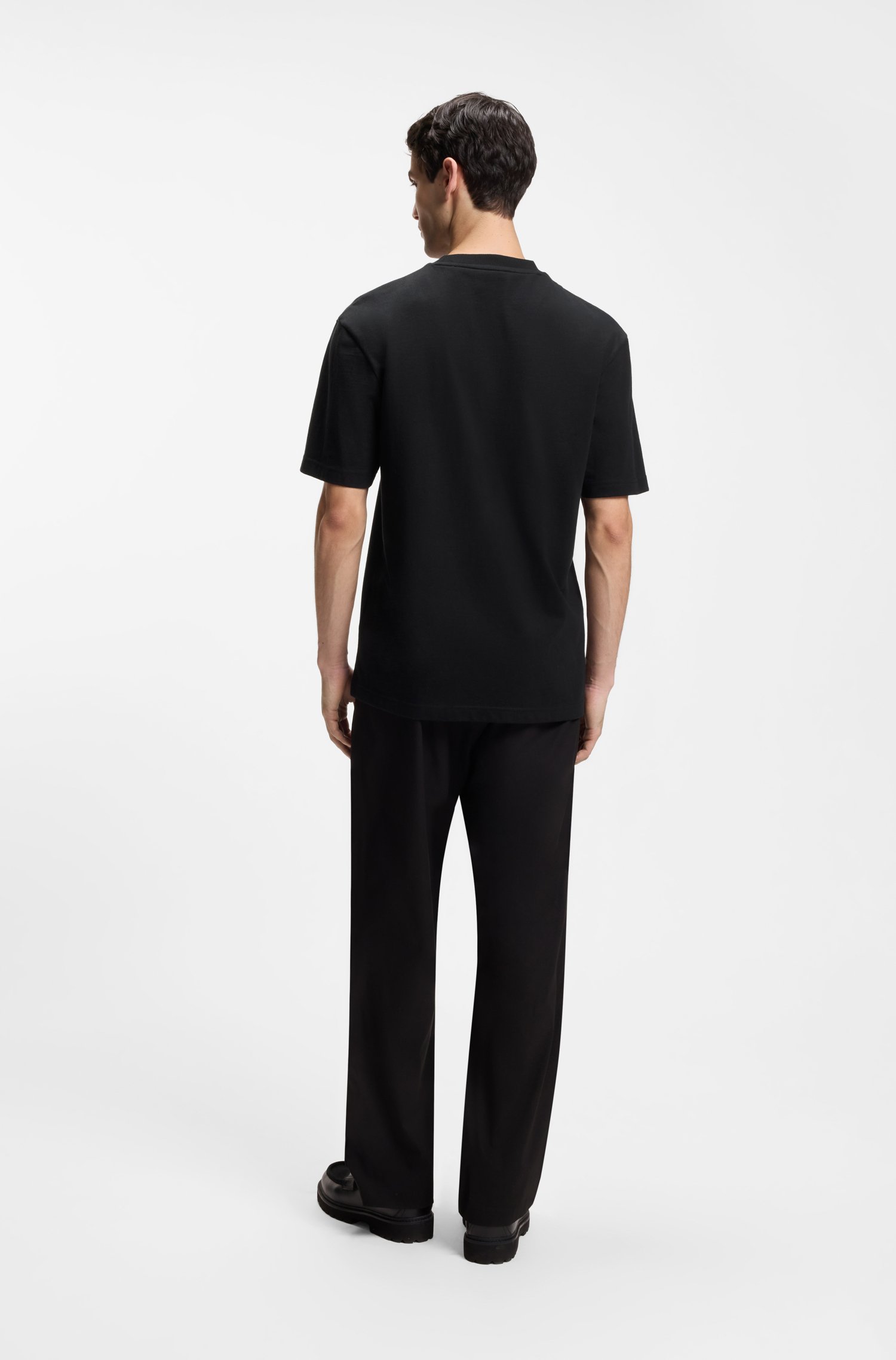 Hugo Cotton T-shirt herr – bild 3