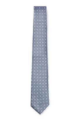 Silk tie with jacquard Double B monograms
