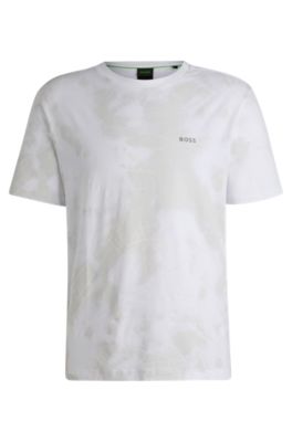 BOSS - リラックスフィット コットンブレンド Tシャツ